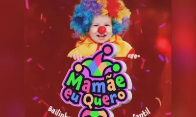 Bailinho infantil “Mamãe Eu Quero” ocorre no domingo (15) em Rio Branco