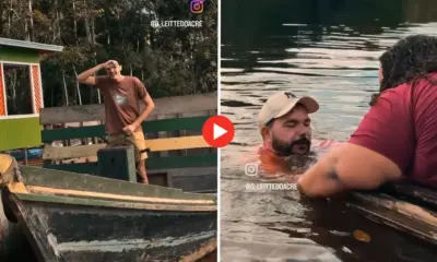 Titanic versão Acre: amigos recriam cena marcante do filme