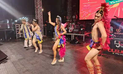 Realeza se apresenta ao público na primeira noite do Carnaval 2026 em Cruzeiro do Sul