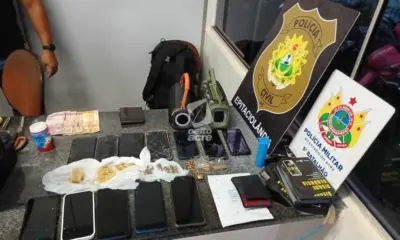 Polícias Civil e Militar desarticulam ponto de drogas em Epitaciolândia