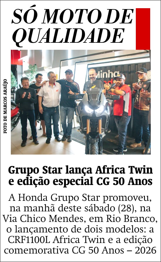 Grupo Star lança Africa Twin e edição especial CG 50 Anos