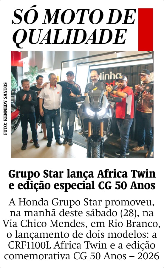 Grupo Star lança Africa Twin e edição especial CG 50 Anos