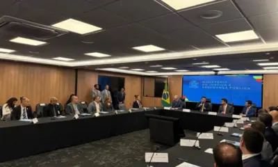 Delegado-Geral da PC do Acre participa de reunião nacional com o Ministro da Justiça