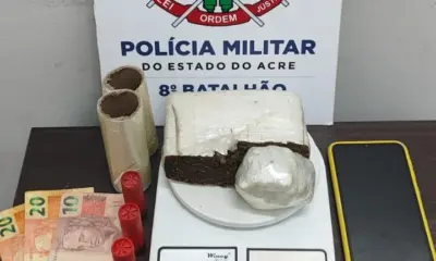 Homem é preso por tráfico de drogas em Sena Madureira