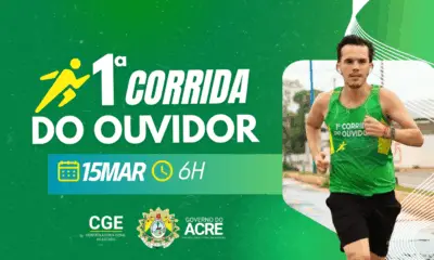 Controladoria-Geral do Acre abre inscrições para 1ª Corrida do Ouvidor