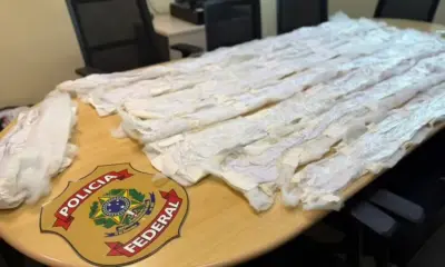 AM: suspeitos são presos ao tentar enviar droga em edredons pelos Correios