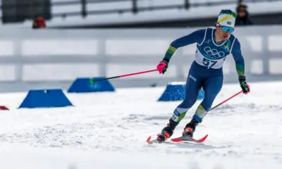 Acreano faz melhor resultado do Brasil em prova do esqui cross-country nas Olimpíadas de Inverno