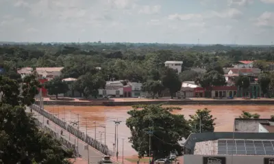 Rio Acre recua para 13,18 metros e fica abaixo da cota de alerta em Rio Branco