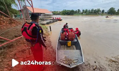 Corpo de Bombeiros reforça treinamento para operações em áreas alagadas no Acre