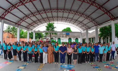 Carlinhos do Pelado anuncia pagamento do piso nacional da Educação e inauguração de escola modelo