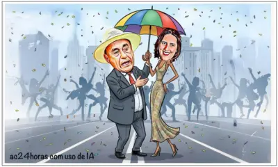 Prefeito cai na folia