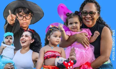 Bailinho infantil reúne princesas e super-heróis na Praça da Revolução