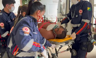 Homem é encontrado com ferimento grave no pescoço