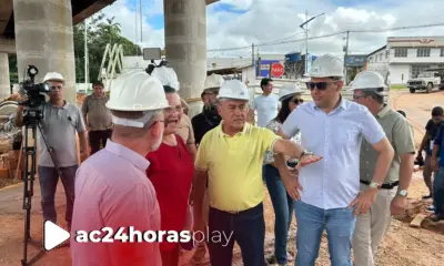 Bocalom afirma que viaduto Mamédio Bittar será legado histórico para Rio Branco