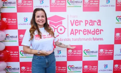Deputada Dra. Michelle Melo realiza primeira entrega de óculos gratuitos pelo projeto Ver Para Aprender
