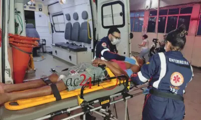 Homem é ferido com golpe de facão em via pública na Baixada da Sobral, em Rio Branco