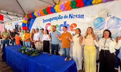 Alan Rick participa da inauguração da primeira creche da história do Quinari e anuncia novos investimentos para a cidade