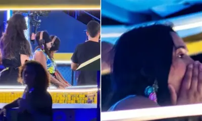 Participantes do BBB curtem Carnaval em camarote suspenso a 25 m de altura