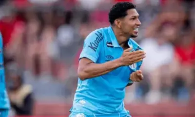 Rony marca o 1º, Santos bate Noroeste, foge da queda e sonha com quartas