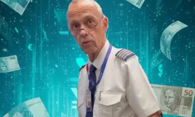 Piloto preso por pedofilia abriu contas digitais para vítimas de abuso