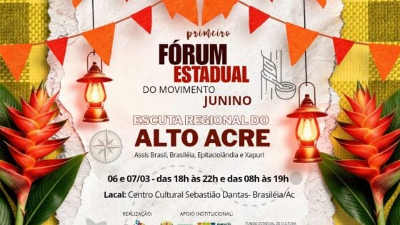 Alto Acre recebe etapa do 1º Fórum Estadual do Movimento Junino com foco em fortalecimento do São João