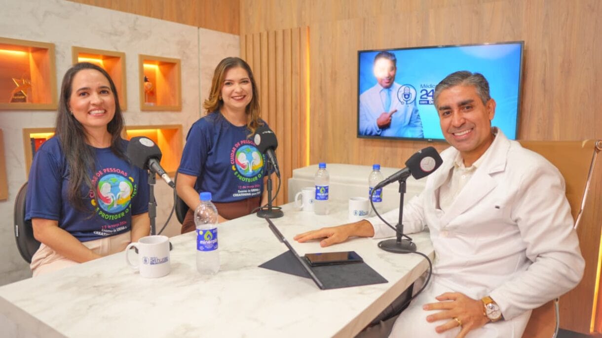 Nefrologistas alertam no Médico 24 Horas que hipertensão é a principal causa de doença renal no Acre